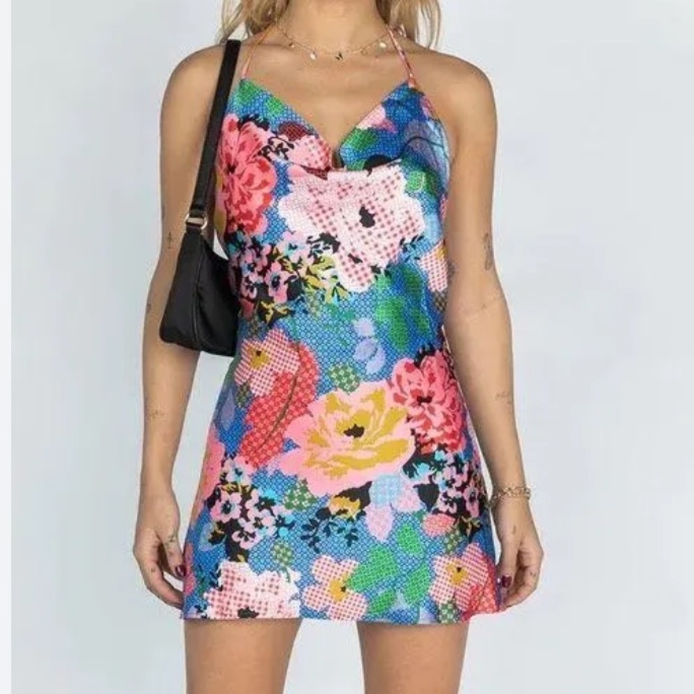 Princess Polly Multicolored Ruffled Tiered Sundress Size 6 New With Tag